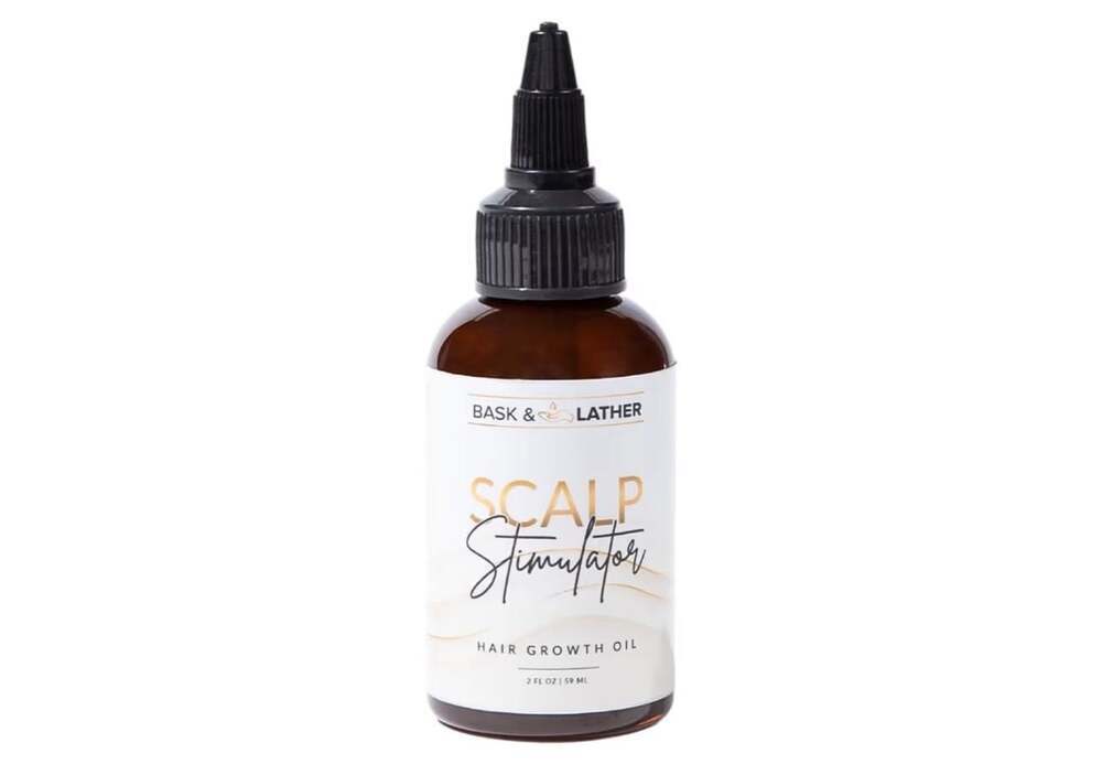Bask & Lather Scalp Stimulator Hair Growth Oil (2 fl oz)